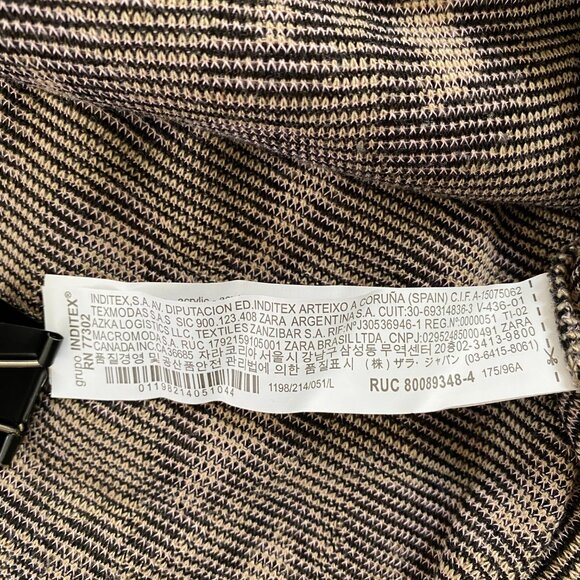 Zara Leopard Print Relaxed-Fit Fuzzy Boxy Sweater – US Large - Picture 8 of 9